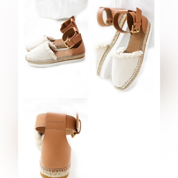 Chloe espadrilles - see by Chloe - size 8.5 or 39 - great used condition - Picture 3 of 9